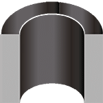 through hole roller burnishing